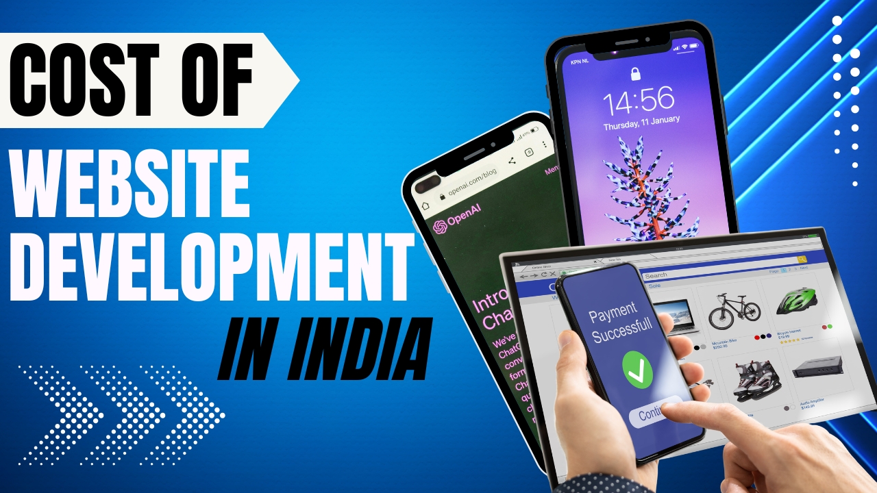 Cost of Website Development in India 